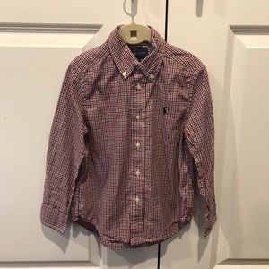 Ralph Lauren Button Down Shirt (4/4T)